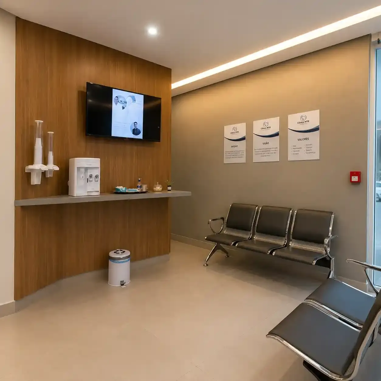 Sala de Espera da Clínica MTR